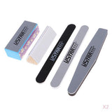 Maxbell Grinding Tools Set Polishing Sticks for Model Kit Nail Art Polisher Bar Tool