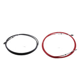 Maxbell 2Pcs 16Ft Throttle Shift Control Cable for Yamaha Outboard Red & Black