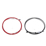 Maxbell 2Pcs 14Ft Throttle Shift Control Cable for Yamaha Outboard Red & Black