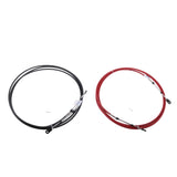 Maxbell 2Pcs 14Ft Throttle Shift Control Cable for Yamaha Outboard Red & Black