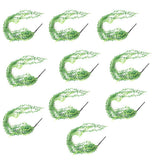 Maxbell 10x Artificial Flower String of Pearls Wall Hanging Succulent Plant 78+90cm