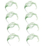 Maxbell 8x Artificial Flower String of Pearls Wall Hanging Succulents Plants 78cm