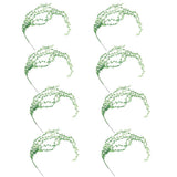 Maxbell 8x Artificial Flower String of Pearls Wall Hanging Succulents Plants 78cm