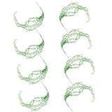 Maxbell 8x Artificial Flower String of Pearls Wall Hanging Succulents Plants 78cm