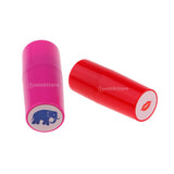 Maxbell 2pcs Colorfast Quick-dry Golf Ball Stamper Marker Impression Lips+Elephant