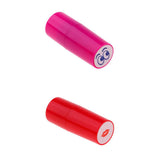 Maxbell 2pcs Colorfast Quick-dry Golf Ball Stamp Stamper Impression Seal Lips+Eyes