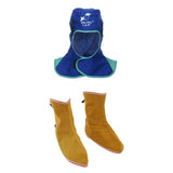 Maxbell Flame Retardant Safey Helmet Welding Neck Protective Hood Welder Shoes