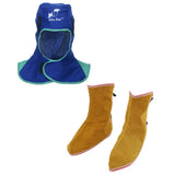 Maxbell Flame Retardant Safey Helmet Welding Neck Protective Hood Welder Shoes