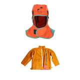 Maxbell Flame Retardant Safey Helmet Welding Neck Protective Hood Jacket Welder