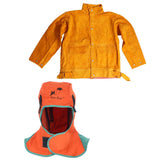 Maxbell Flame Retardant Safey Helmet Welding Neck Protective Hood Jacket Welder