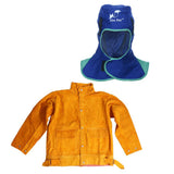 Maxbell Flame Retardant Safey Helmet Welding Neck Protective Hood Jacket for Welder