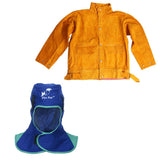 Maxbell Flame Retardant Safey Helmet Welding Neck Protective Hood Jacket for Welder