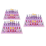 3x Wooden International Chess Game Chessman Checker Chess Pieces Gift Pink