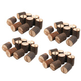 Maxbell Wooden Name Place Card Holders Table Number Holder for Wedding Decor 40pcs