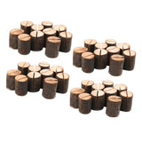 Maxbell Wooden Name Place Card Holders Table Number Holder for Wedding Decor 40pcs