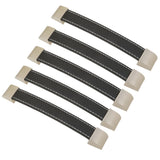 5pcs 160mm Modern Leather Kitchen Cabinet Cupboard Door Drawer Pull Handle