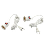 Maxbell 2 E27 Haning Indoor Plants Light Holder Lampholder w/ Cable EU Plug