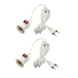 Maxbell 2 E27 Haning Indoor Plants Light Holder Lampholder w/ Cable EU Plug