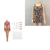 1/6 Scale Seamless Big Busts Female Body Hip Vest Dress for Phicen Kumik Toy