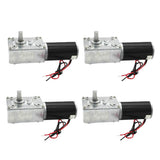 4 Micro DC Worm Gear Box Motor High Torque Speed Reduce Turbine 12V 160RPM