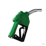 2x Fuel Gasoline Diesel Petrol Oil Auto Delivery     Nozzle Hose Dispenser