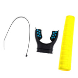 Scuba Regulator Silicone Mouthpiece Color Tab & Hose Vented Protector Yellow