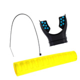 Scuba Regulator Silicone Mouthpiece Color Tab & Hose Vented Protector Yellow