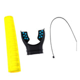 Scuba Regulator Silicone Mouthpiece Color Tab & Hose Vented Protector Yellow