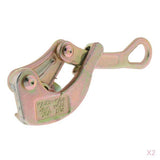2pcs Insulated Wire Grip Clamp Wire Pulling Tightening Tool 2 Tons Load