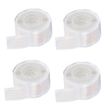 4 Roll of 880pairs Invisible Fiber Strip Double Eyelid Lift Tapes 2.5x0.3 cm