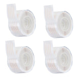 4 Roll of 880pairs Invisible Fiber Strip Double Eyelid Lift Tapes 2.5x0.3 cm