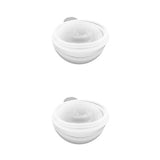 2Pcs Sphere Ball Shape Silicone Mold Mould for Resin Casting DIY Ornament