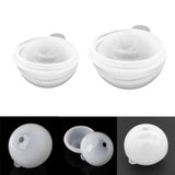2Pcs Sphere Ball Shape Silicone Mold Mould for Resin Casting DIY Ornament