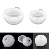 2Pcs Sphere Ball Shape Silicone Mold Mould for Resin Casting DIY Ornament