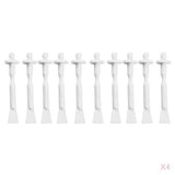 40 Pieces Two-in-One Multi-Use Waxing Applicator Sticks Hair Removal Spatula