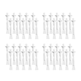 40 Pieces Two-in-One Multi-Use Waxing Applicator Sticks Hair Removal Spatula