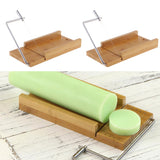 2x Stainless Steel Soap Cutter Soap Making Cutting Tool with Wire Slicer