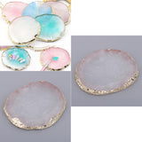 2xnail art Palette drink coaster cup mat decors white