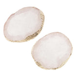 2xnail art Palette drink coaster cup mat decors white