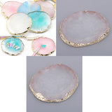 2xnail art Palette drink coaster cup mat decors white