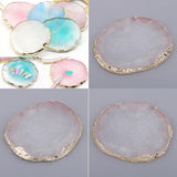 2xnail art Palette drink coaster cup mat decors white