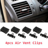 4x Car Dash A/C Vent Louvre Slice Air Conditioning Leaf for    Prado