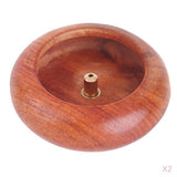 2pcs Wooden Incense Holder Stick Burner Retro Incense Censer Home Decor