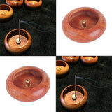 2pcs Wooden Incense Holder Stick Burner Retro Incense Censer Home Decor