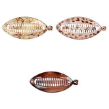 3Pcs Hair Claw Tail Fish Clip Comb Hairclip Grips Clamp Ladies Accessories