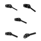 5pcs Fishing Rod Guide Roller Stainless Steel Tip Top Bearing Boat Trolling