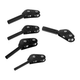 5pcs Fishing Rod Guide Roller Stainless Steel Tip Top Bearing Boat Trolling