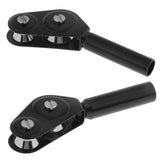 2pcs Fishing Rod Guide Roller Stainless Steel Tip Top Bearing Boat Trolling