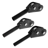 3pcs Fishing Rod Guide Roller Stainless Steel Tip Top Bearing Boat Trolling