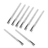 8pcs Thick Stainless Steel Continuous/Piano Hinge Strap for Marine Boat Door